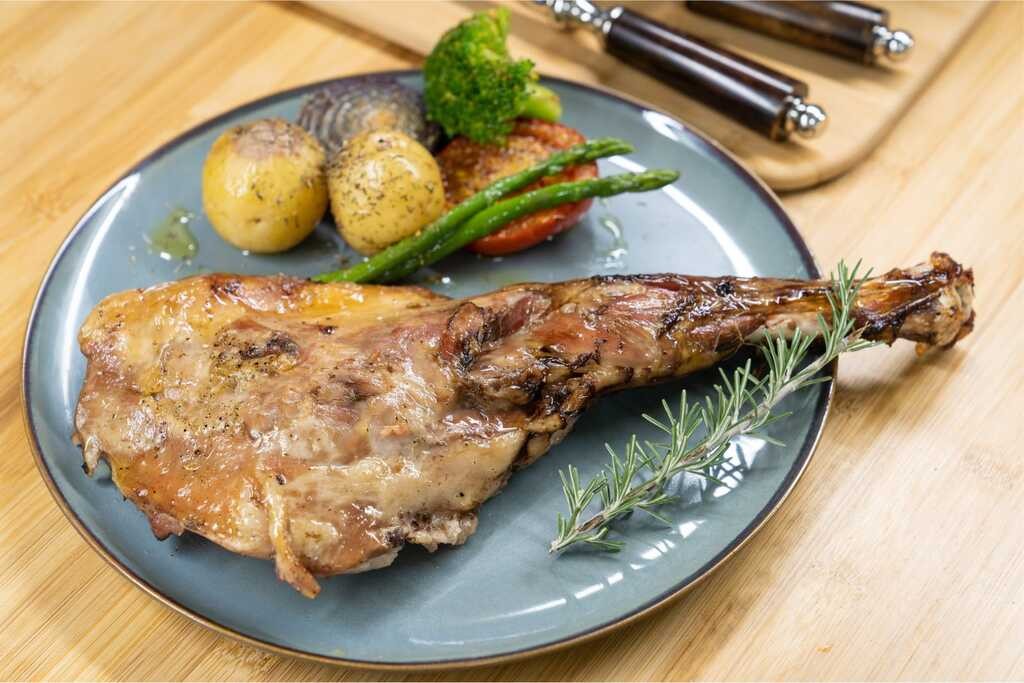 Trasero de cabrito